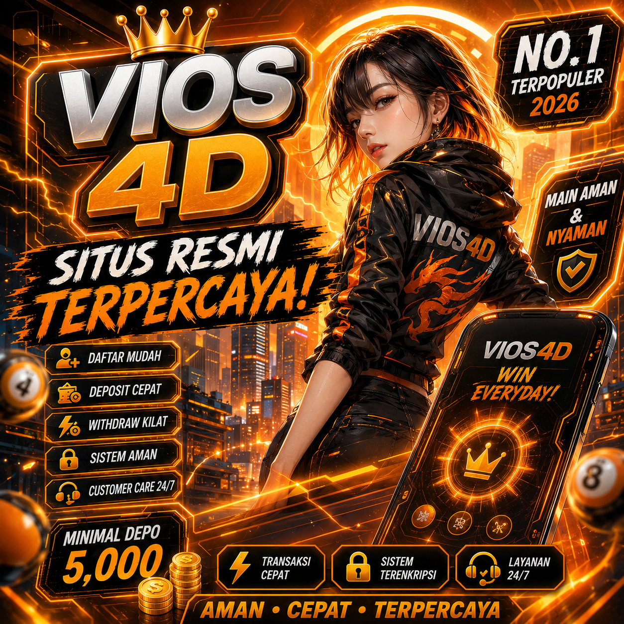 VIOS4D: Sensasi Baru Togel Terlengkap & Slot Premium Terbaik
